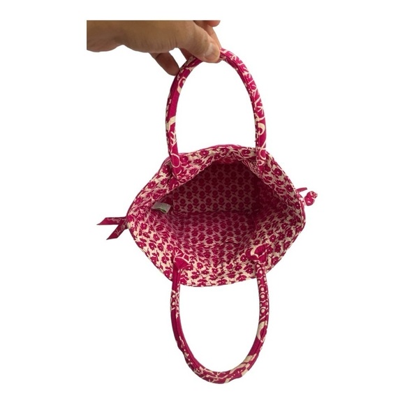 VERA BRADLEY Emma Small Purse - Twirly Birds Pink - Great Bird Placement - Picture 4 of 10